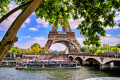Pont d'Iena Bridge on the Seine River, Paris