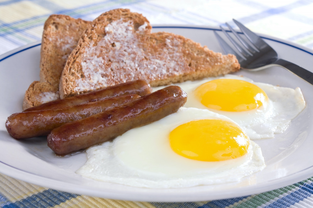 Eggs_Sausage_Toast jigsaw puzzle in Tim Westfeldt puzzles on TheJigsawPuzzles.com