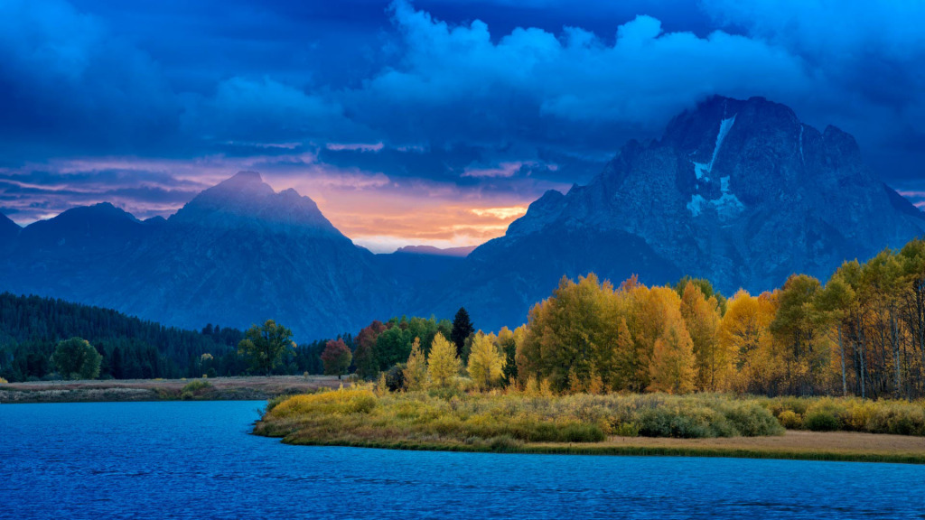 OxbowBend_Tetons jigsaw puzzle in Ralph Steele puzzles on TheJigsawPuzzles.com