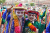 A Festive Procession in Folk Costumes and Masks