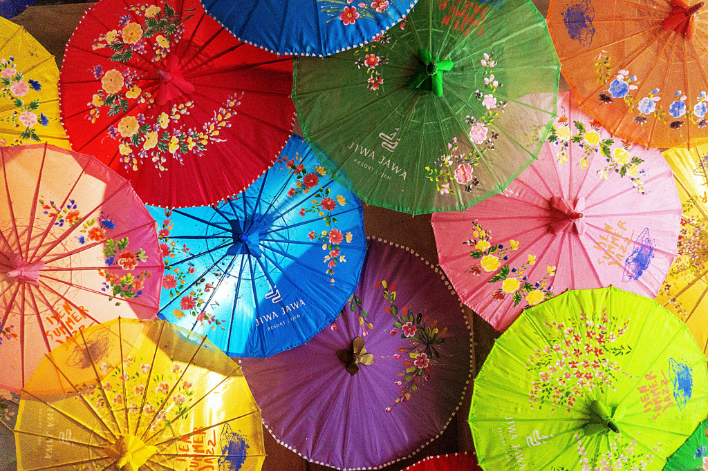 Cafe Ceiling Design in Banyuwangi, East Java jigsaw puzzle in Handmade puzzles on TheJigsawPuzzles.com