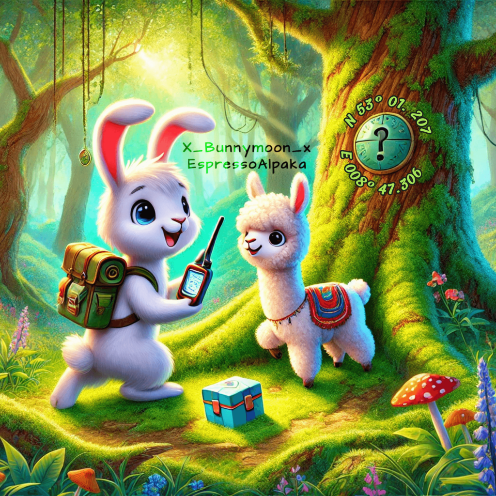 FLAUSCHPUZZLE (Geocaching GCB2KAY) jigsaw puzzle in Bunny puzzles on TheJigsawPuzzles.com