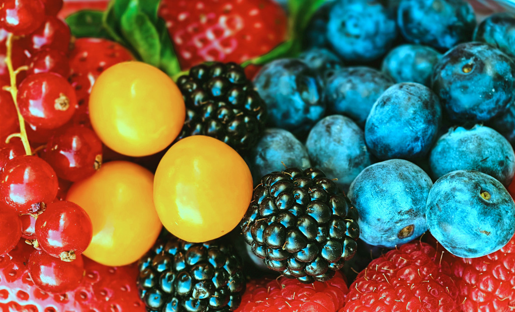 Fresh Berries jigsaw puzzle in Fruits & Veggies puzzles on TheJigsawPuzzles.com