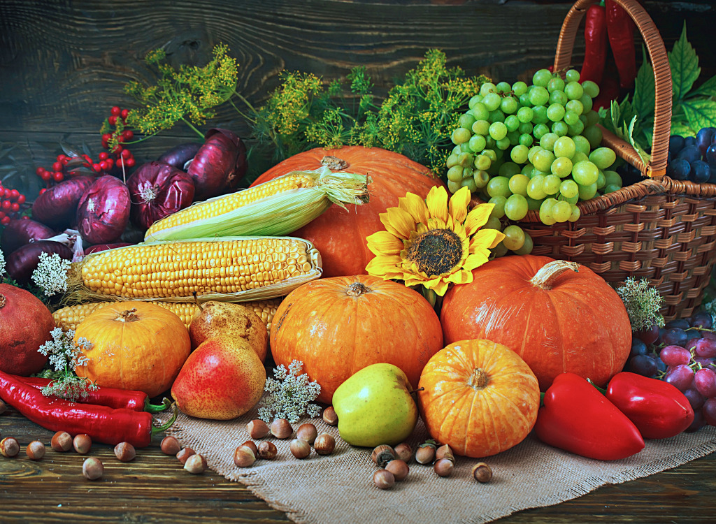 Thanksgiving Day Composition jigsaw puzzle in Puzzle of the Day puzzles on TheJigsawPuzzles.com