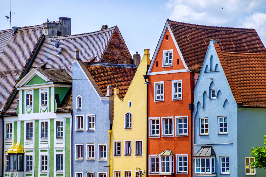 The Old Town of Landsberg am Lech, Bavaria jigsaw puzzle in Street View puzzles on TheJigsawPuzzles.com