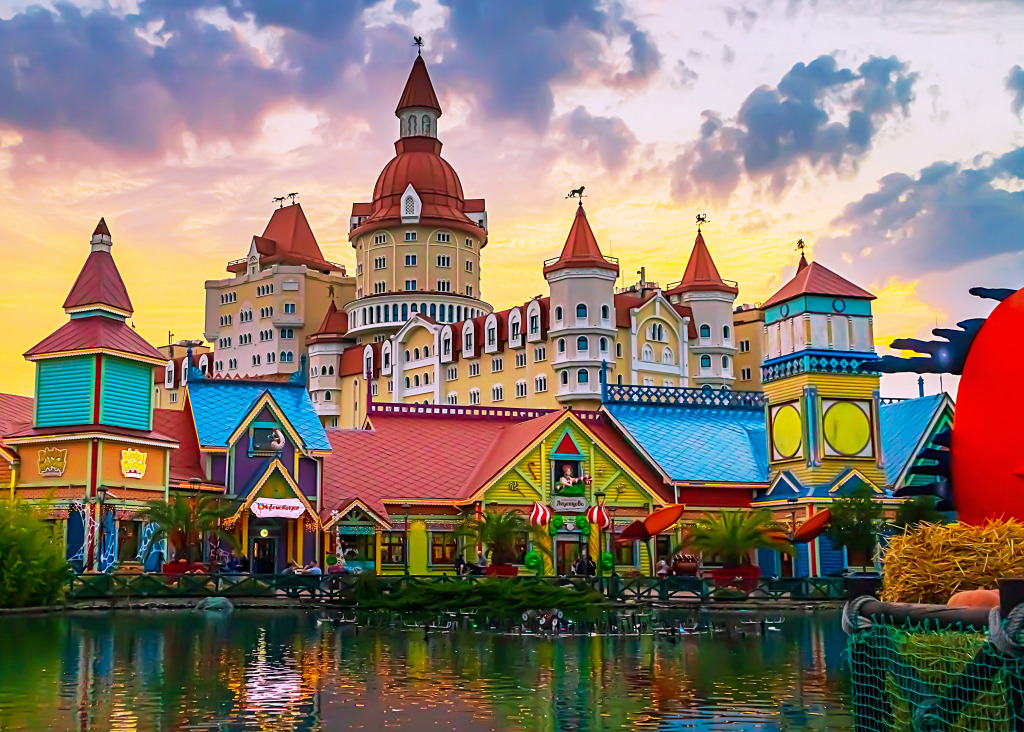 Sochi Park in the Olympic Village, Russia jigsaw puzzle in Castles puzzles on TheJigsawPuzzles.com