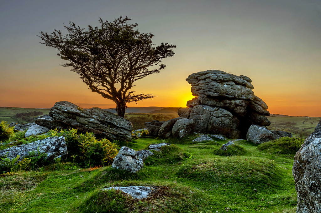 Saddle Tor, Dartmoor, Devon, England jigsaw puzzle in Great Sightings puzzles on TheJigsawPuzzles.com
