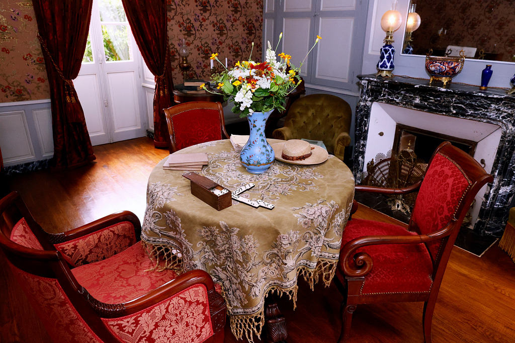 Colette's House, Saint-Sauveur-en-Puy, France jigsaw puzzle in Castles puzzles on TheJigsawPuzzles.com