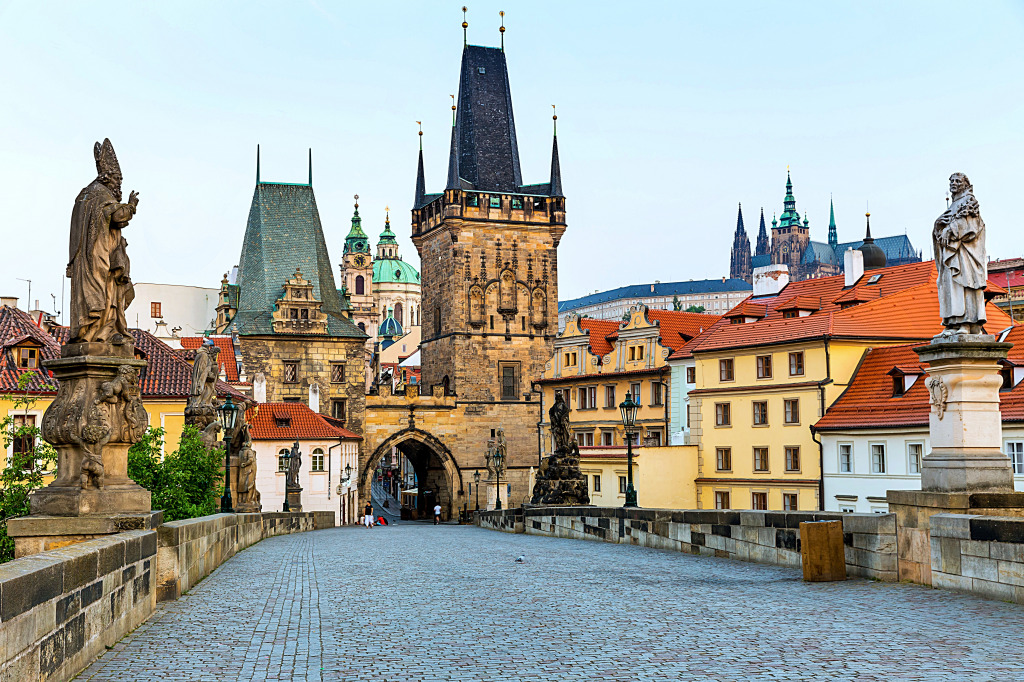 Prague, Czech Republic jigsaw puzzle in Castles puzzles on TheJigsawPuzzles.com