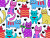 Colorful Cats Seamless Pattern