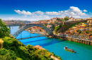 Beautiful View of the City of Porto, Portugal