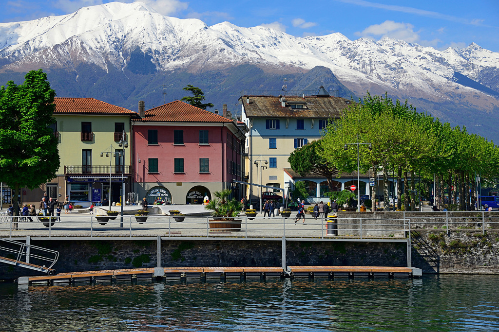 Colico, Lake Como, Lombardy, Italy jigsaw puzzle in Great Sightings puzzles on TheJigsawPuzzles.com