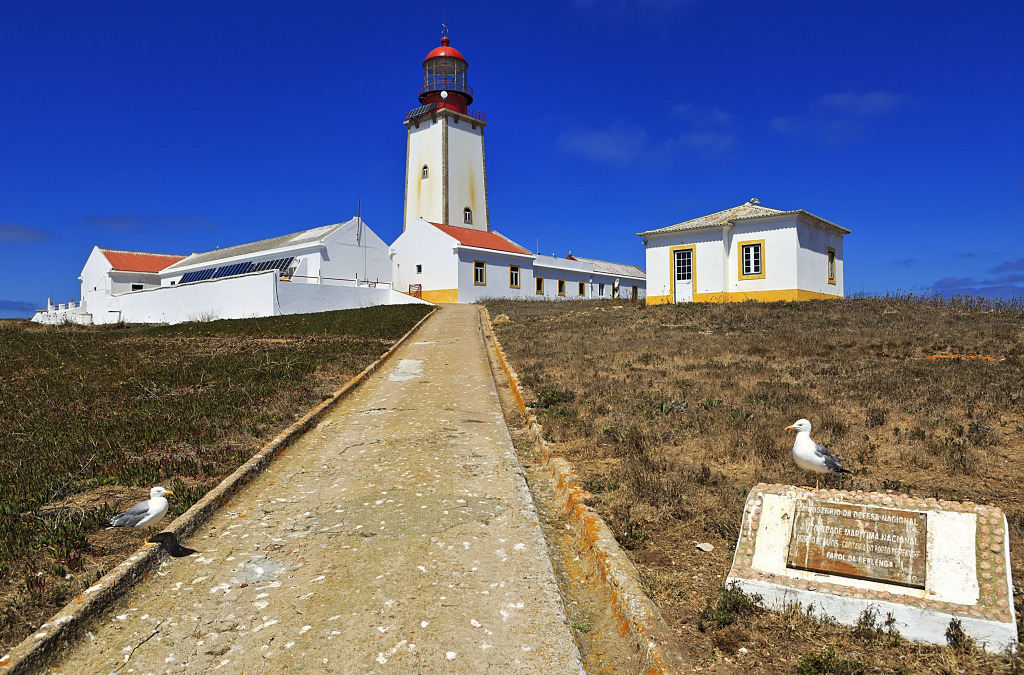 Lighthouse on the Berlengas Islands, Portugal jigsaw puzzle in Great Sightings puzzles on TheJigsawPuzzles.com