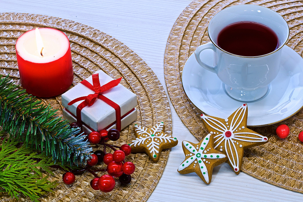 Festive Table Setting jigsaw puzzle in Macro puzzles on TheJigsawPuzzles.com