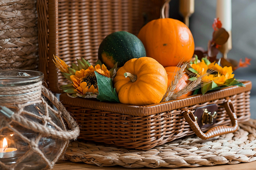 A Cozy Home in Cold Weather jigsaw puzzle in Fruits & Veggies puzzles on TheJigsawPuzzles.com