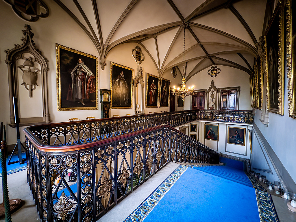 Belvoir Castle, Grantham, Leicestershire, England jigsaw puzzle in Castles puzzles on TheJigsawPuzzles.com