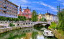 Ljubljanica River, Ljubljana, Slovenia