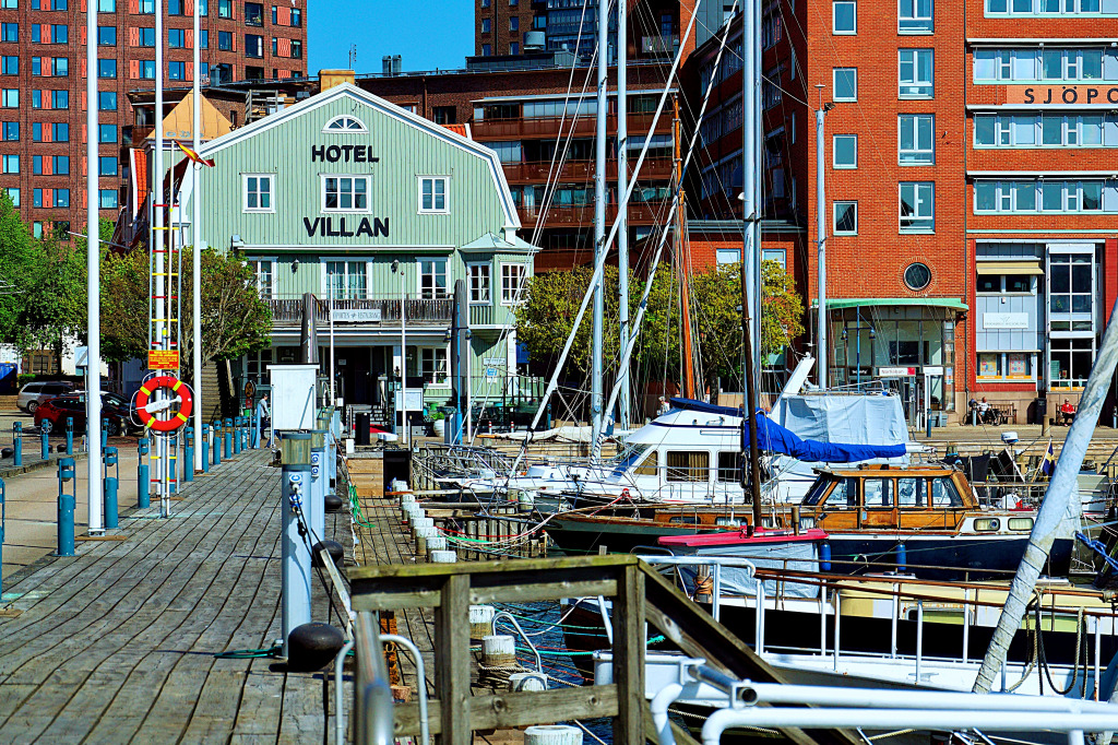 Мост Алвсборг, Гётеборг, Швеция jigsaw puzzle in Мосты puzzles on TheJigsawPuzzles.com