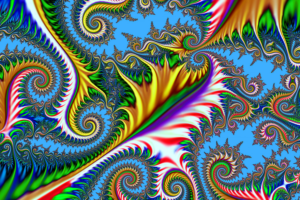 A Fascinating Surrealistic Ornament jigsaw puzzle in Fractals puzzles on TheJigsawPuzzles.com