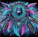 Wolf Dreamcatcher
