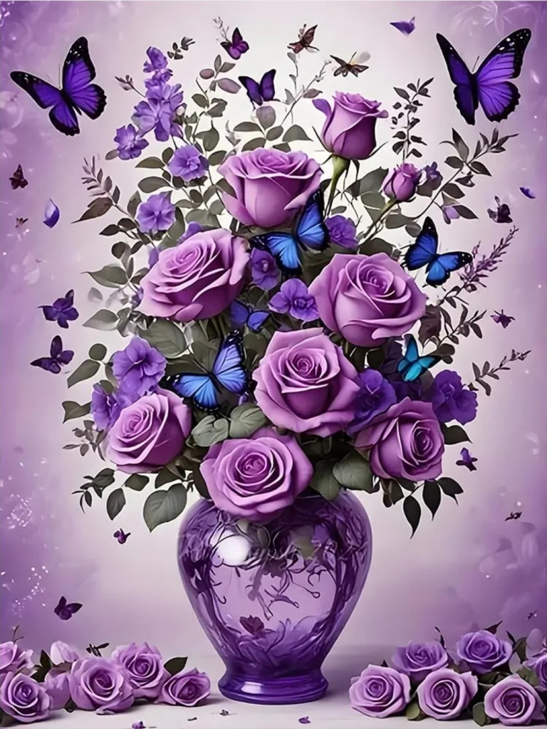 Vase of Flowers jigsaw puzzle in Keli Jones puzzles on TheJigsawPuzzles.com