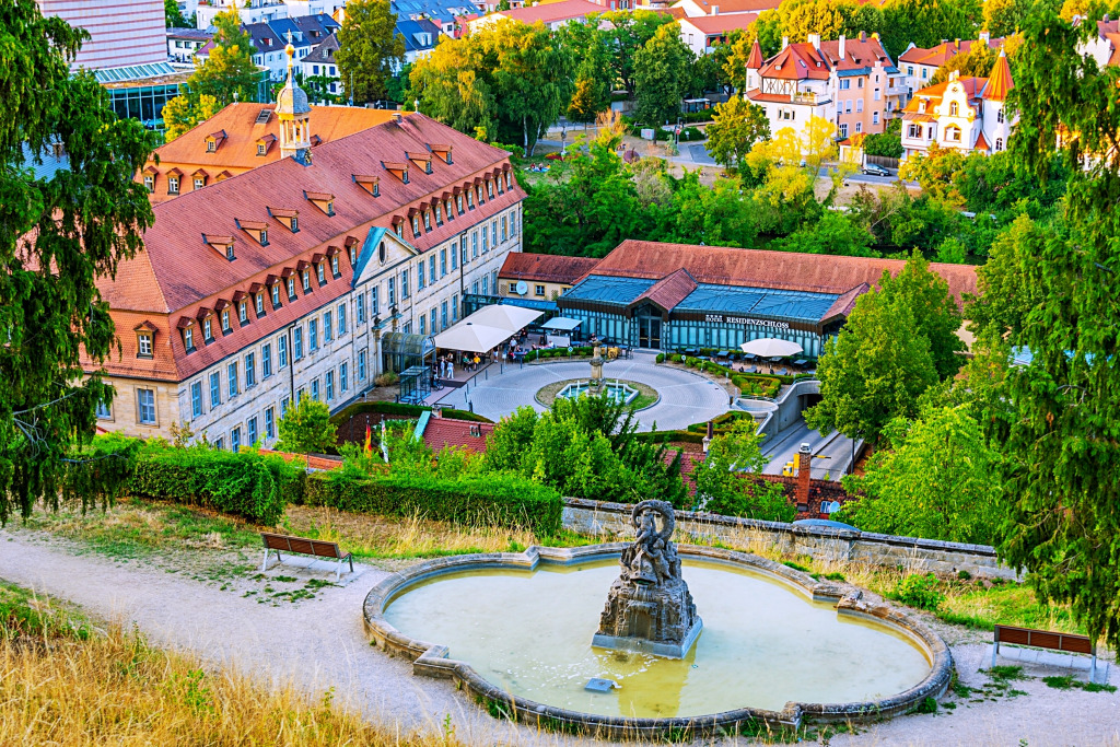 Residenzschloss à Bamberg, Allemagne jigsaw puzzle in Châteaux puzzles on TheJigsawPuzzles.com