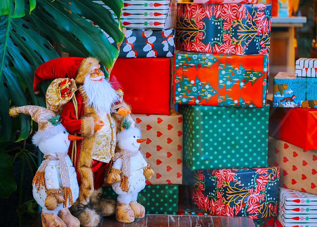 Bonne année et joyeux Noël ! jigsaw puzzle in Macrophotographie puzzles on TheJigsawPuzzles.com