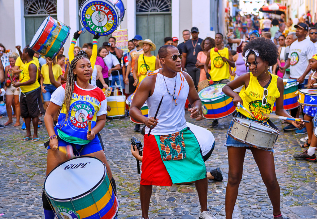 Pelourinho, Salvador, Brazil jigsaw puzzle in People puzzles on TheJigsawPuzzles.com
