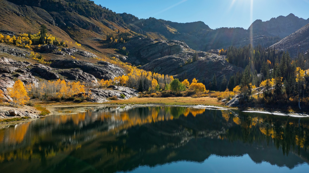 Utah Lake 2 jigsaw puzzle in Tim Westfeldt puzzles on TheJigsawPuzzles.com