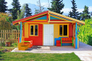 Children's Playhouse in the Yard