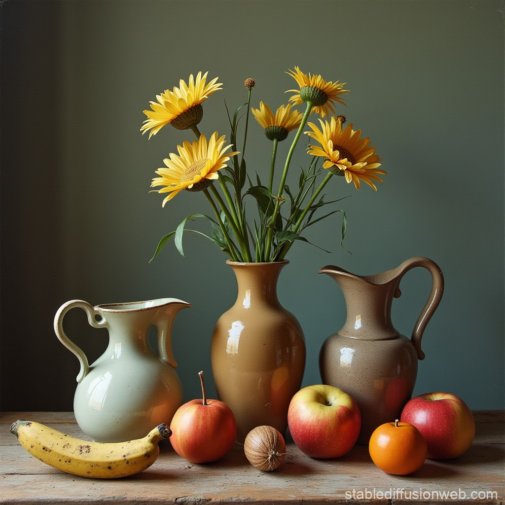 Ptichers & Fruit jigsaw puzzle in Juanita Kendle puzzles on TheJigsawPuzzles.com