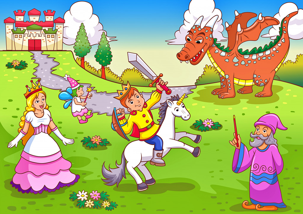 Fairy Love jigsaw puzzle in Kids Puzzles puzzles on TheJigsawPuzzles.com