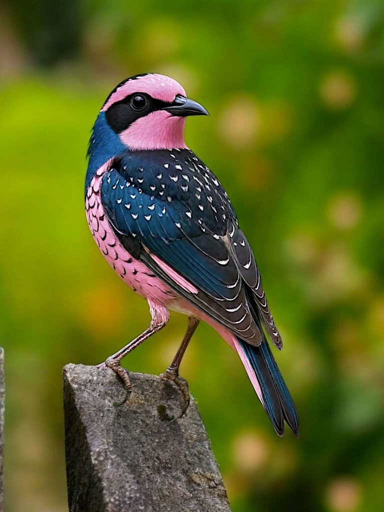 Pink Breadted Lark jigsaw puzzle in WENDY KNOLL puzzles on TheJigsawPuzzles.com