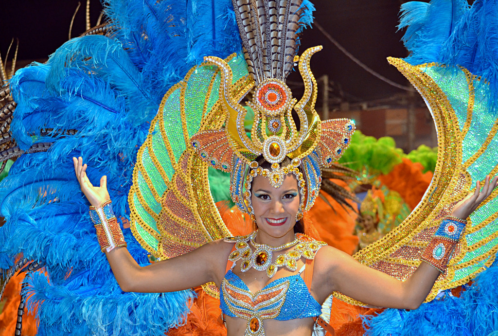 Karneval von General José de San Martín, Argentinien jigsaw puzzle in Puzzle des Tages puzzles on TheJigsawPuzzles.com