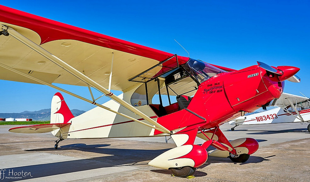 Piper Pa-11 Cub Special 1948 jigsaw puzzle in Aviation puzzles on TheJigsawPuzzles.com
