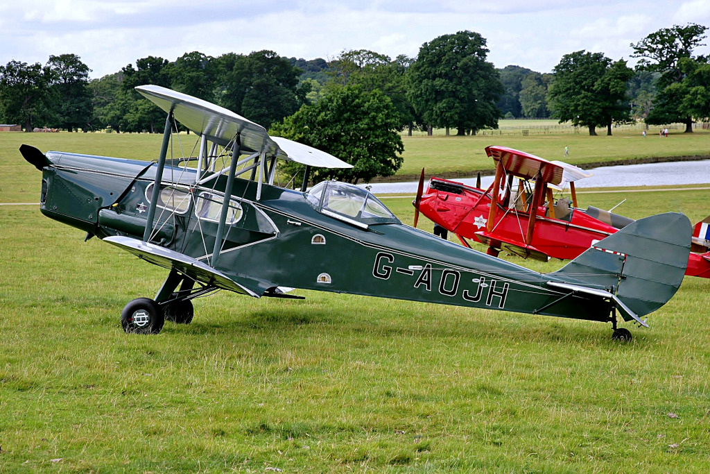 De Havilland Fox Moth, Woburn, Nouvelle-Zélande jigsaw puzzle in Aviation puzzles on TheJigsawPuzzles.com