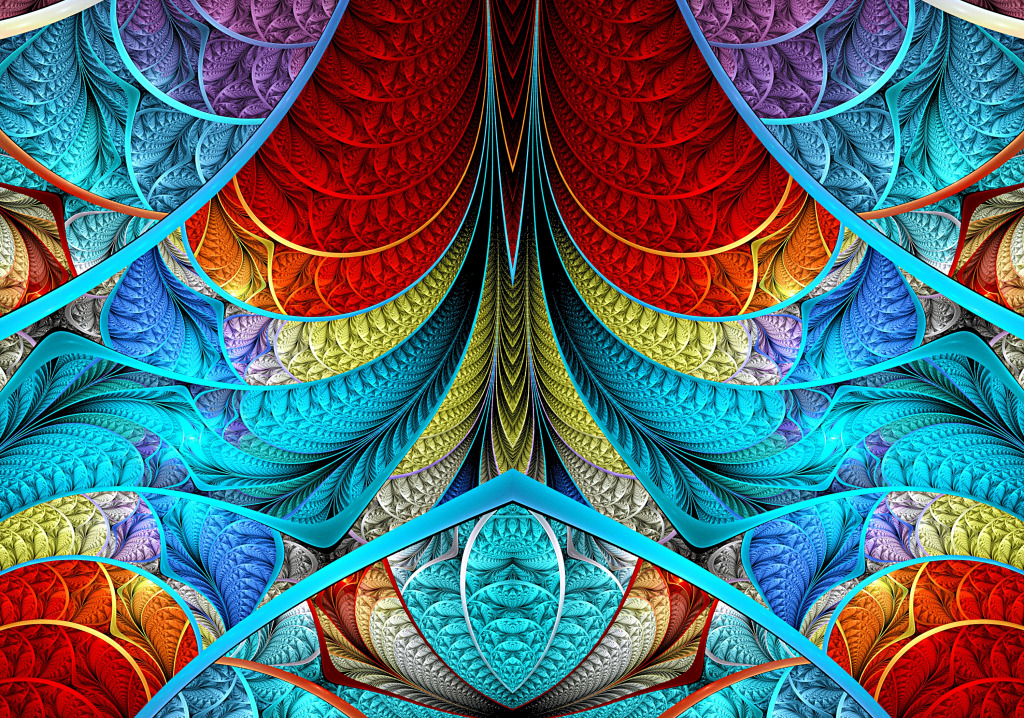 Arte fractal jigsaw puzzle in Fractals puzzles on TheJigsawPuzzles.com