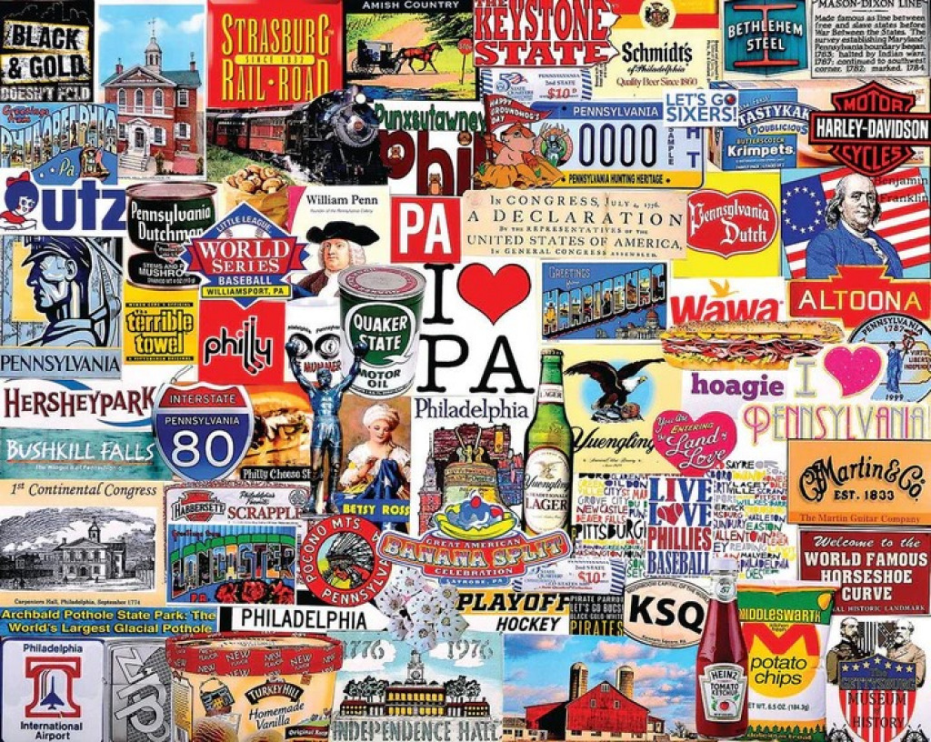 Penn jigsaw puzzle in Vickie S. Davis puzzles on TheJigsawPuzzles.com