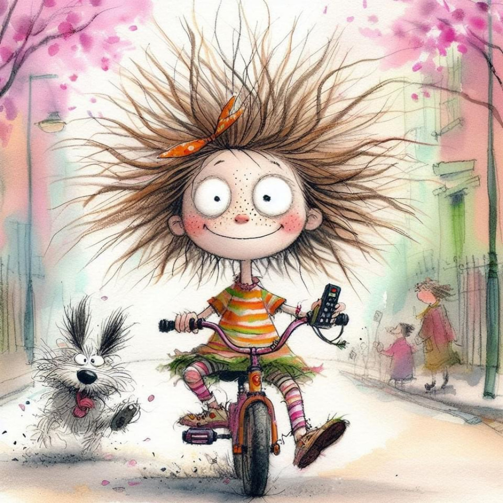 Bigeyes jigsaw puzzle in Linda McGuire puzzles on TheJigsawPuzzles.com