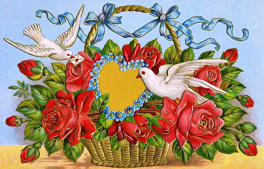 С Днём святого Валентина jigsaw puzzle in Пазл дня puzzles on TheJigsawPuzzles.com