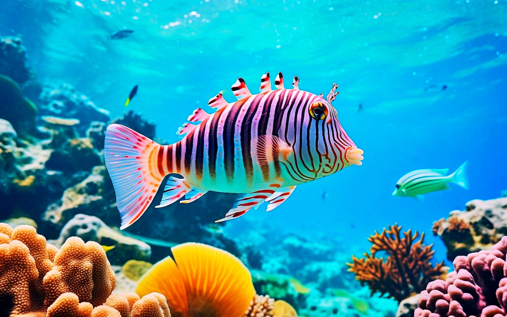 Tropisches Unterwasserleben jigsaw puzzle in Unter dem Meer puzzles on TheJigsawPuzzles.com