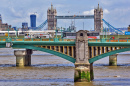Panoramic View of the Thames in the City of London