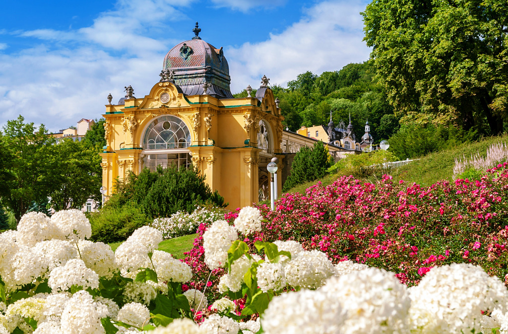 Marianske Lazne, Bohemia, Czech Republic jigsaw puzzle in Puzzle of the Day puzzles on TheJigsawPuzzles.com