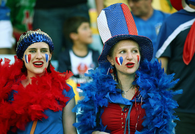 Copa America Match in Rio de Janeiro, Brazil