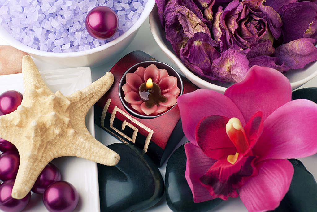 Аксессуары для ванны jigsaw puzzle in Макросъёмка puzzles on TheJigsawPuzzles.com