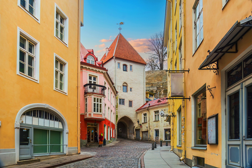Old Town of Tallinn, Estonia jigsaw puzzle in Street View puzzles on TheJigsawPuzzles.com
