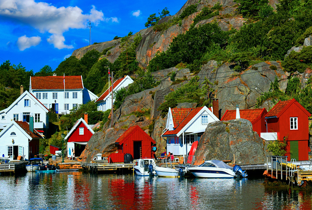 Kristiansand, Norvège jigsaw puzzle in Puzzle du jour puzzles on TheJigsawPuzzles.com