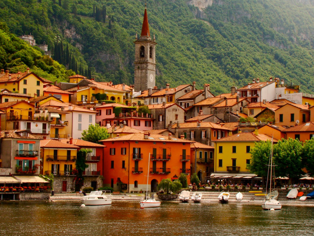 Varenna jigsaw puzzle in Sharalyn Garrard puzzles on TheJigsawPuzzles.com