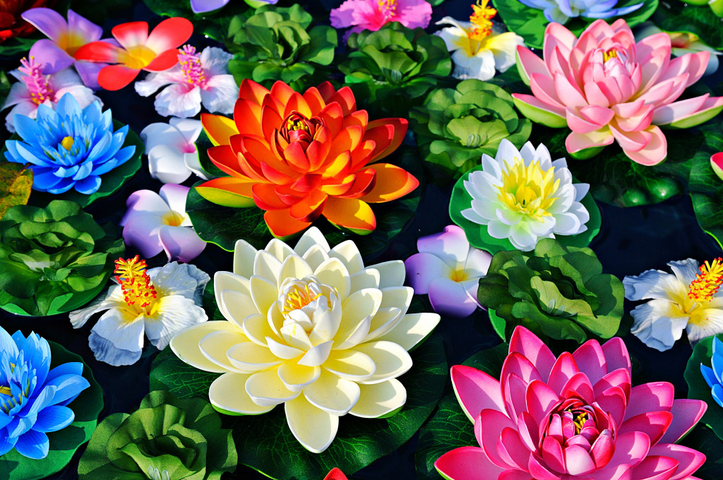 Wunderschöne Blumen jigsaw puzzle in Blumen puzzles on TheJigsawPuzzles.com