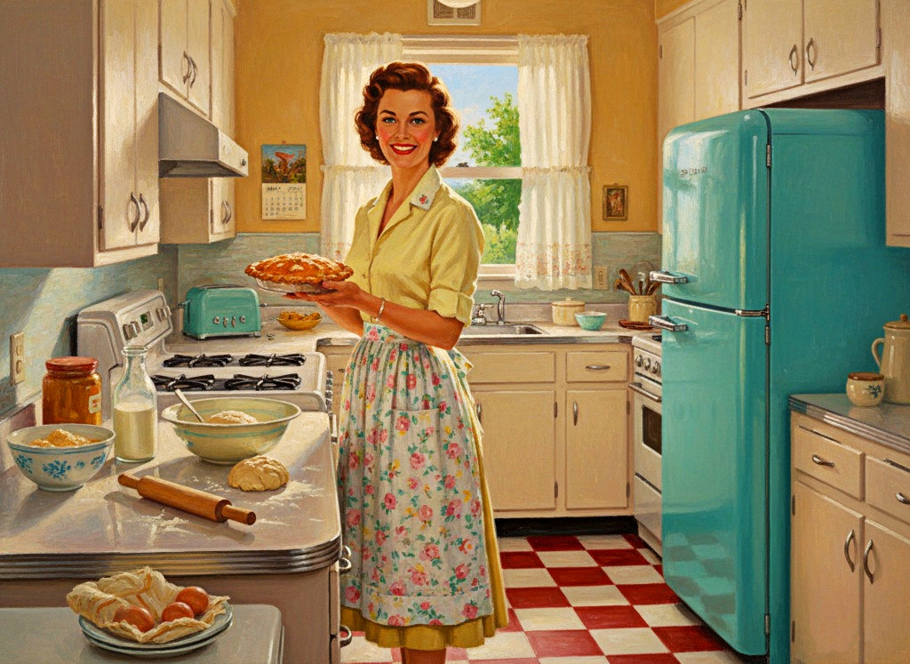 Femme au foyer dans la cuisine jigsaw puzzle in Chefs d'oeuvres puzzles on TheJigsawPuzzles.com